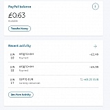 As you can see no incoming cash from lifepoints at all