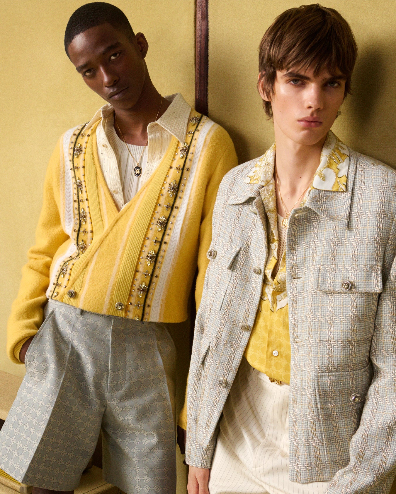 Merchandise from Amiri clothing line