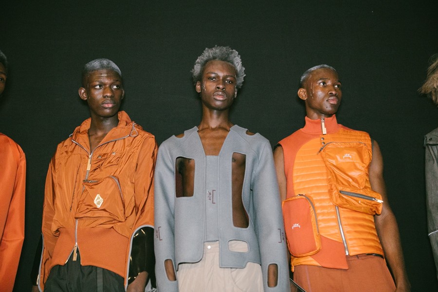 Merchandise from A-COLD-WALL clothing line