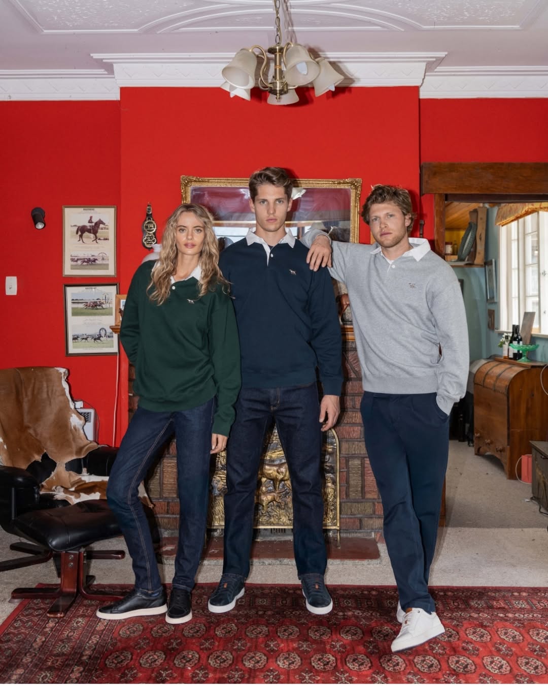 Merchandise from Rodd and Gunn clothing line