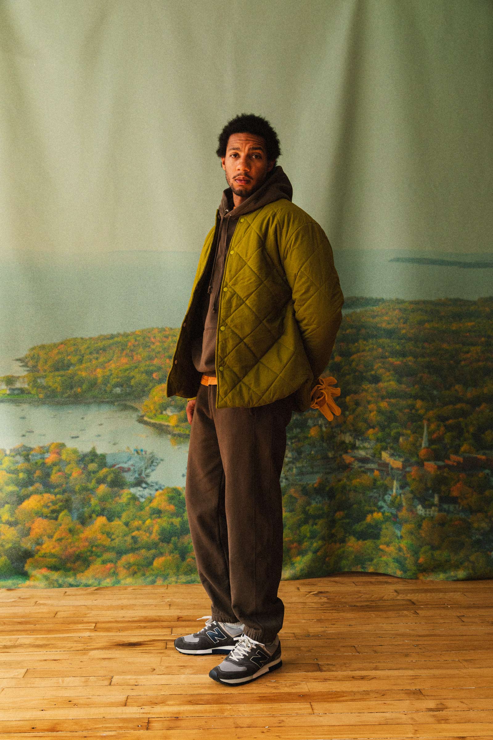 Merchandise from Adsum clothing line