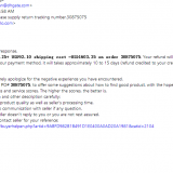 "We will give you USD 1511. 25+ USD92.10..." LIES!