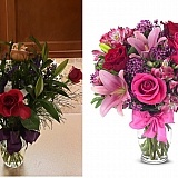 What I order, what actually came. 10 hrs after it was aupoosed to be there. I do not recommend them