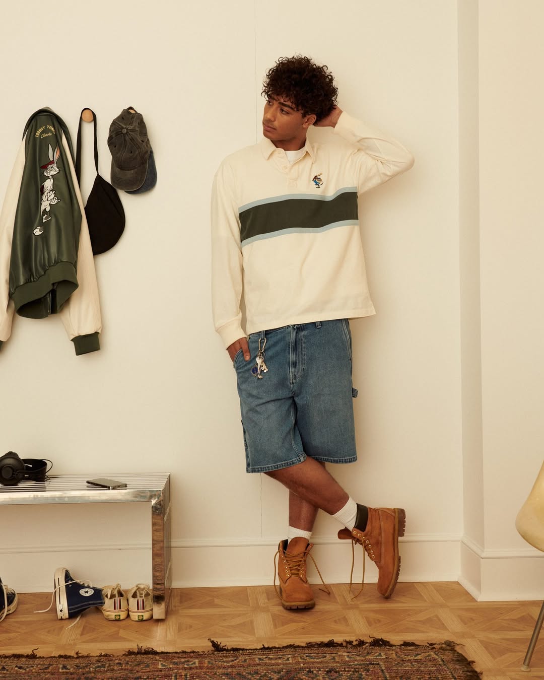 Merchandise from Hollister clothing line