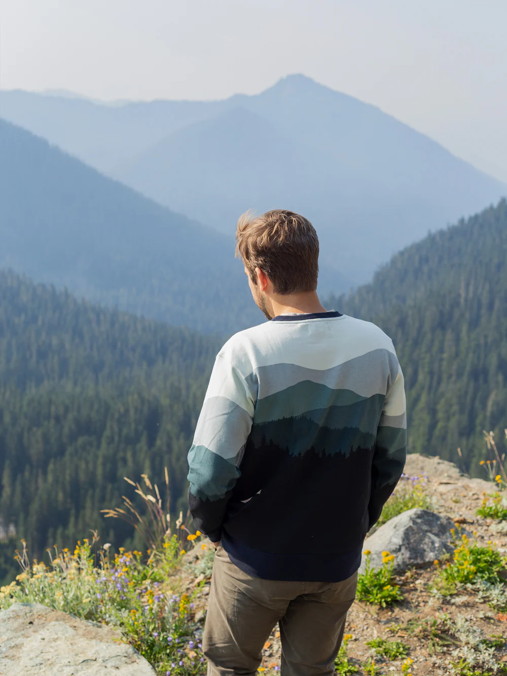 Merchandise from Happy Earth Apparel clothing line