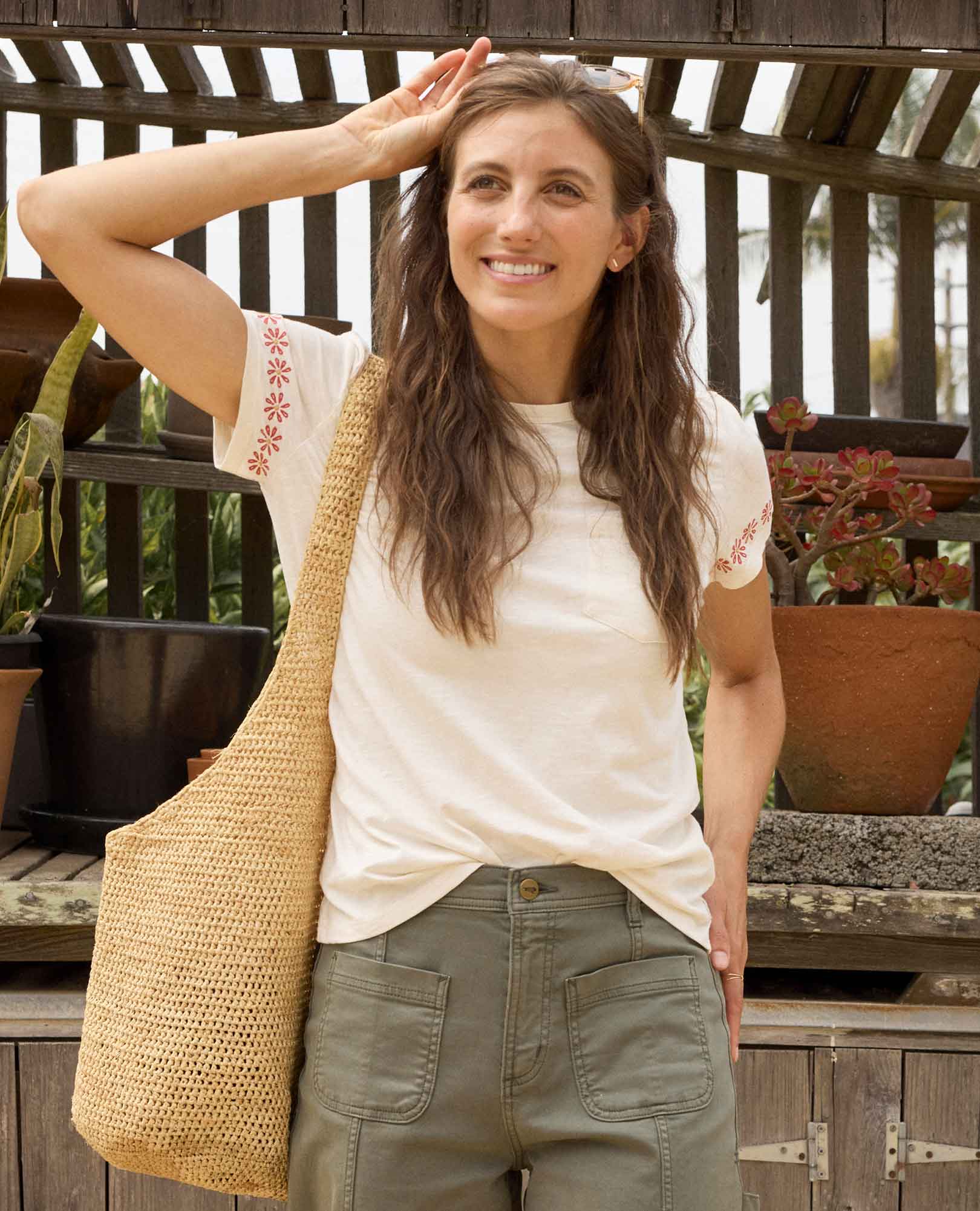 Merchandise from Toad & Co. clothing line