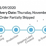 Update: December 14 Still no delivery. They emailed me a supposed delivery date with no tracking number.
Overnight? No on this planet.