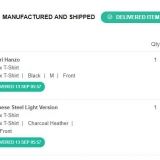 Scammed by Redbubble. No tracking number. Missing Order? Never shipped? Guess we will never know.

This is how I got scammed out of $65 USD