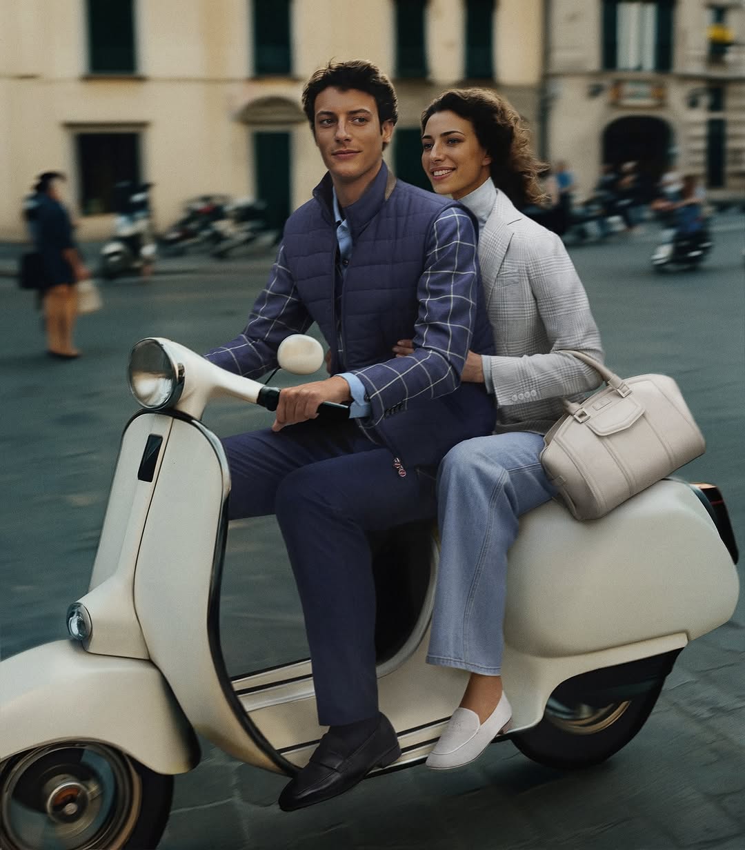 Merchandise from Kiton clothing line