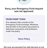 Like I haven't read their policy 10 times before submitting the claim! Sheisters!