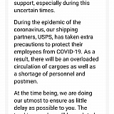 Uh oh! What happened? There is another delay? This time it is because there is a global pandemic (why I ordered the masks and why they are making and selling them, supposedly) and they are having trouble getting supplies (but my masks were done I thought