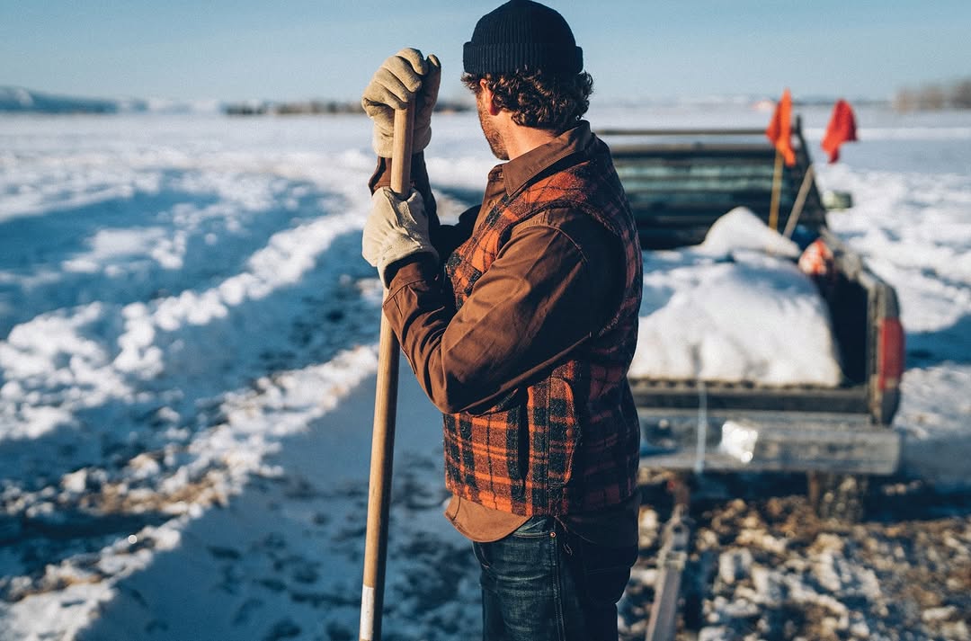 Merchandise from Freenote Cloth clothing line