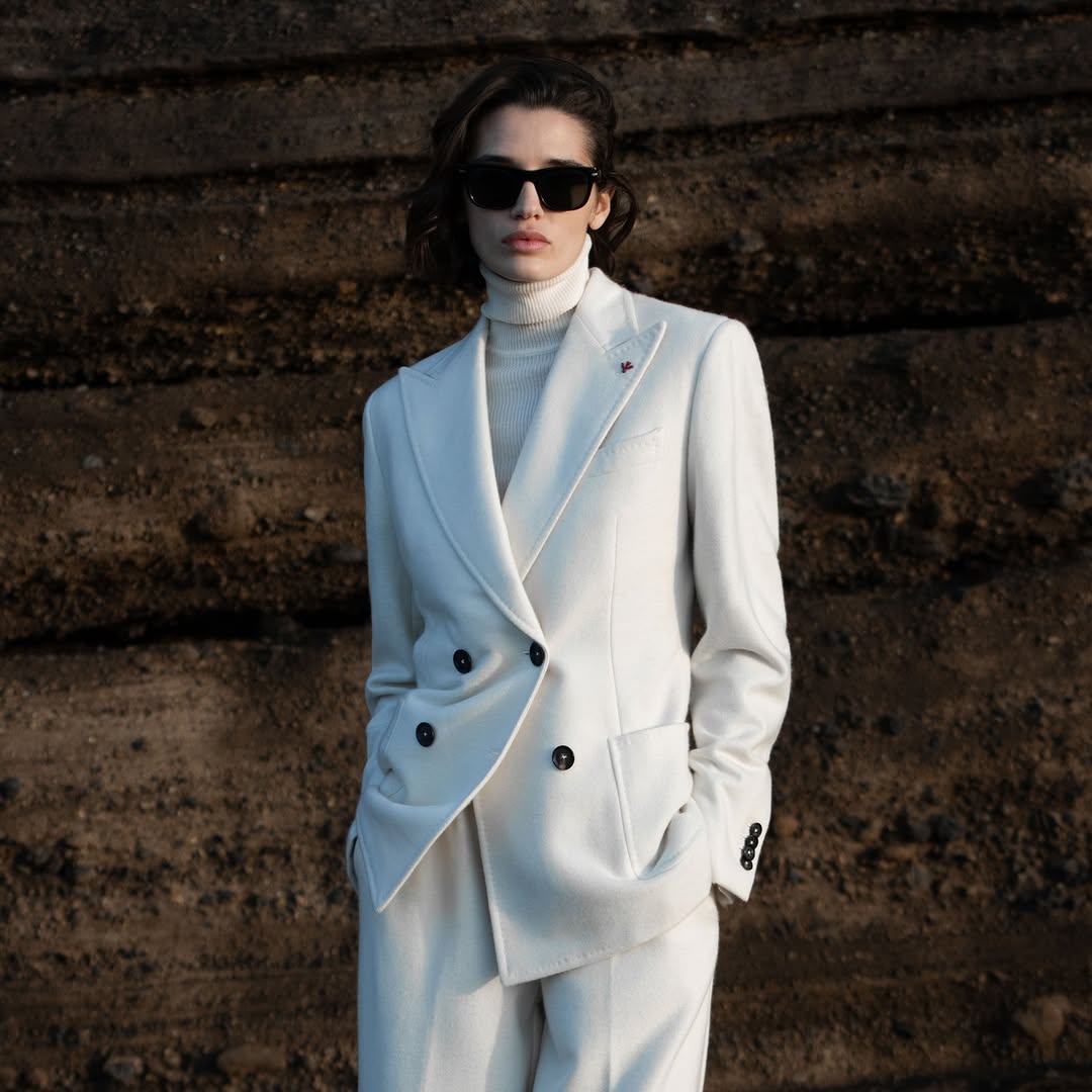 Merchandise from Isaia clothing line