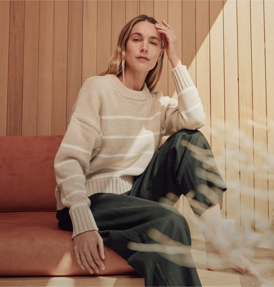 Fashion apparel by Quince