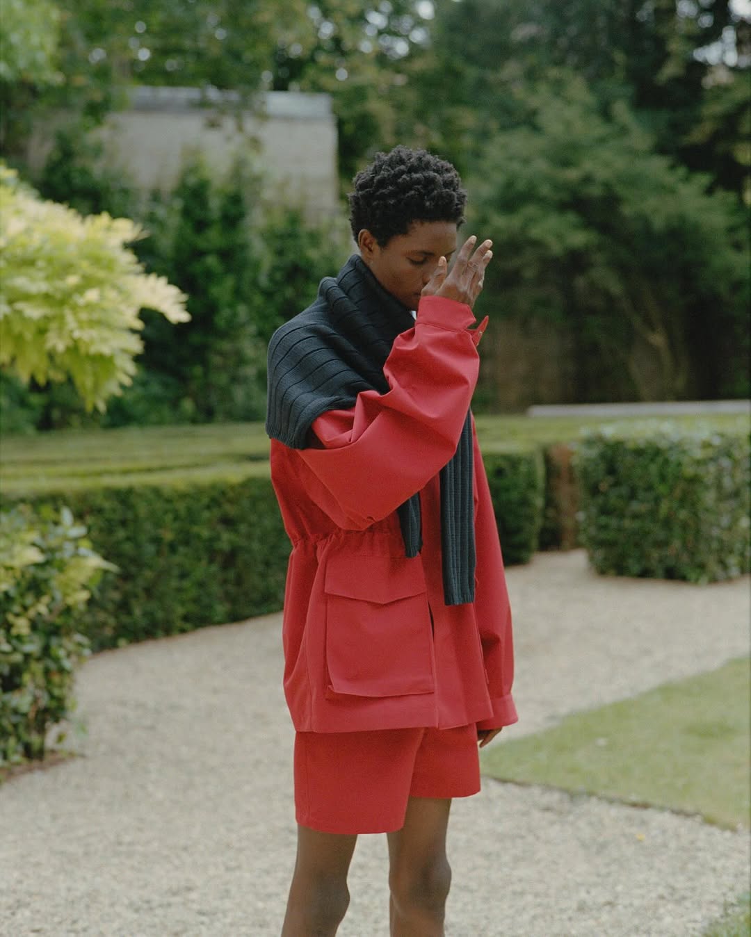 Merchandise from Auralee clothing line