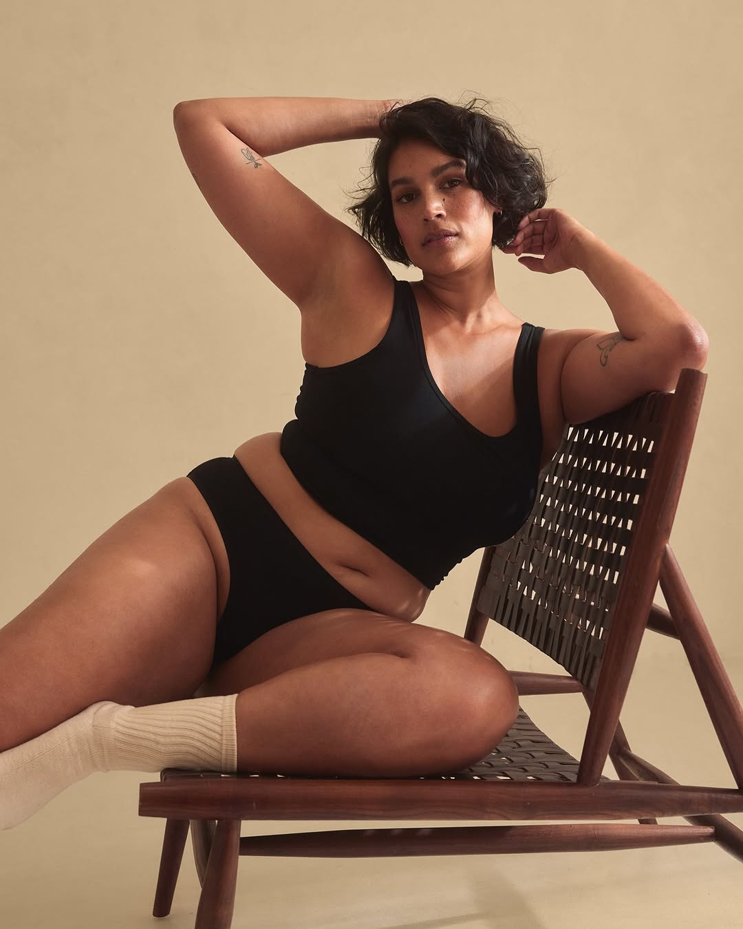 Merchandise from Mate The Label clothing line