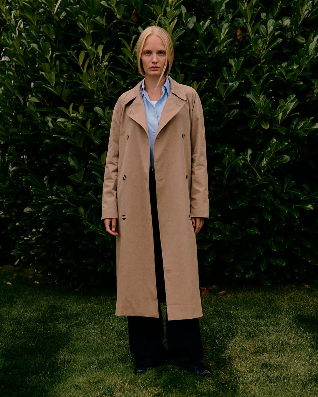 Merchandise from Sunspel clothing line