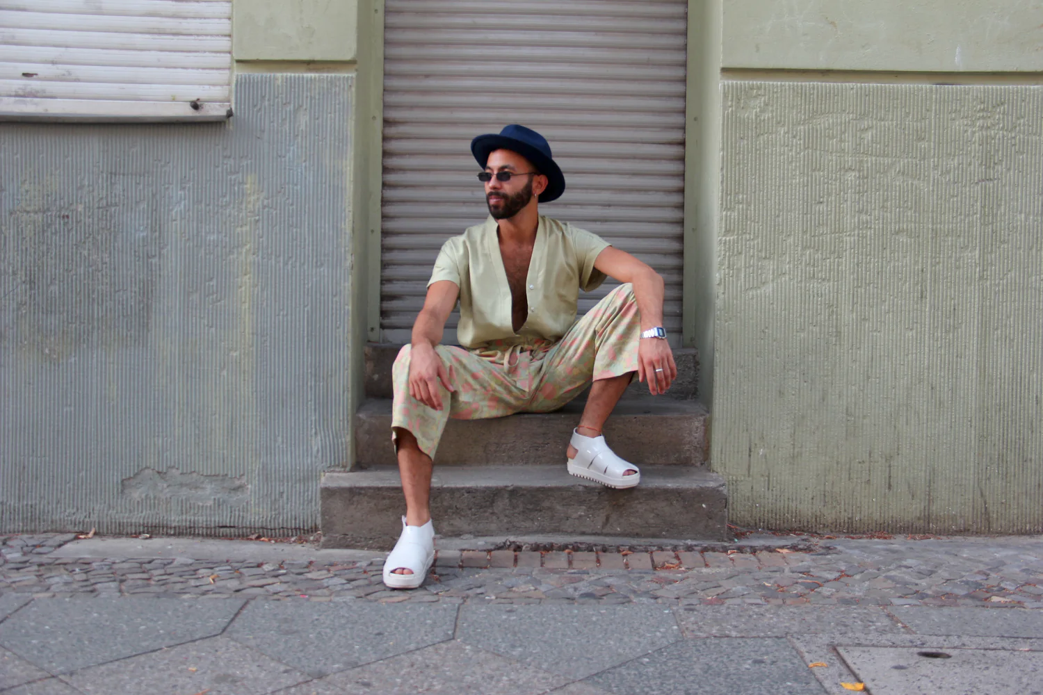 Merchandise from Amaud clothing line