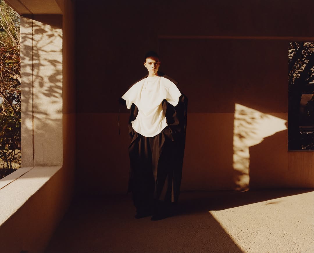 Merchandise from Issey Miyake clothing line