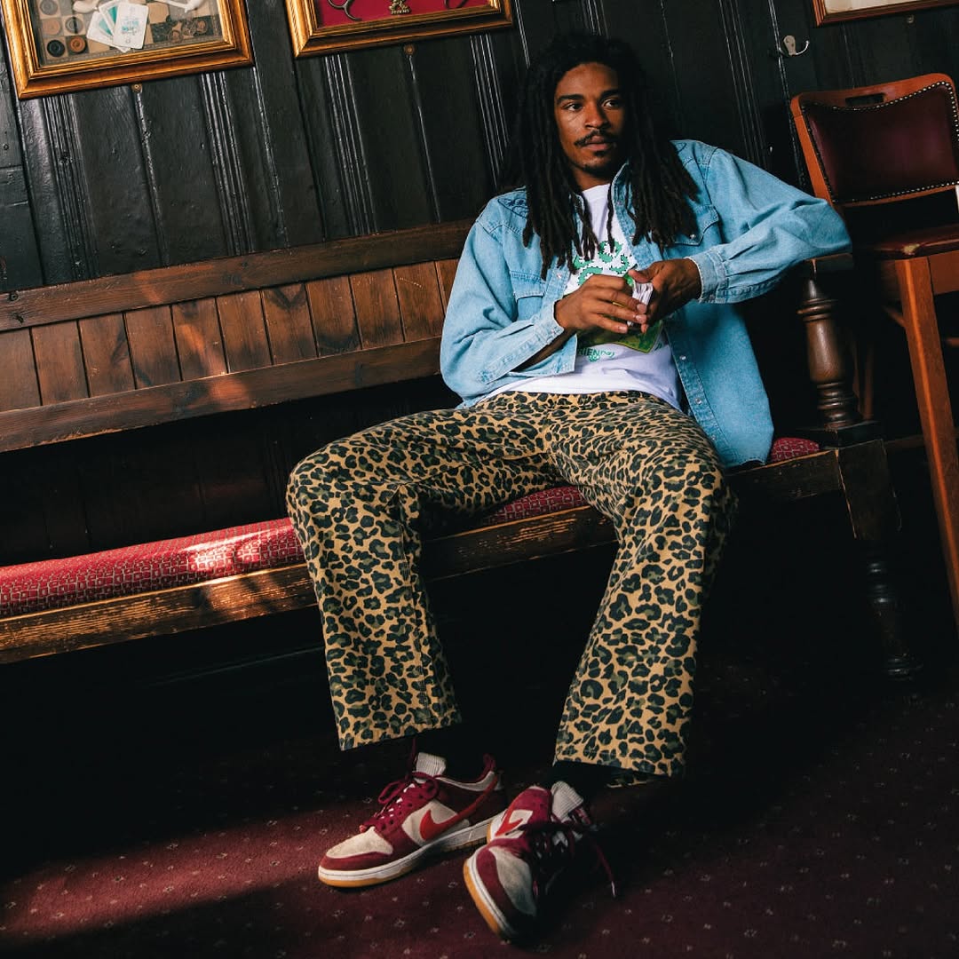 Merchandise from Stan Ray clothing line