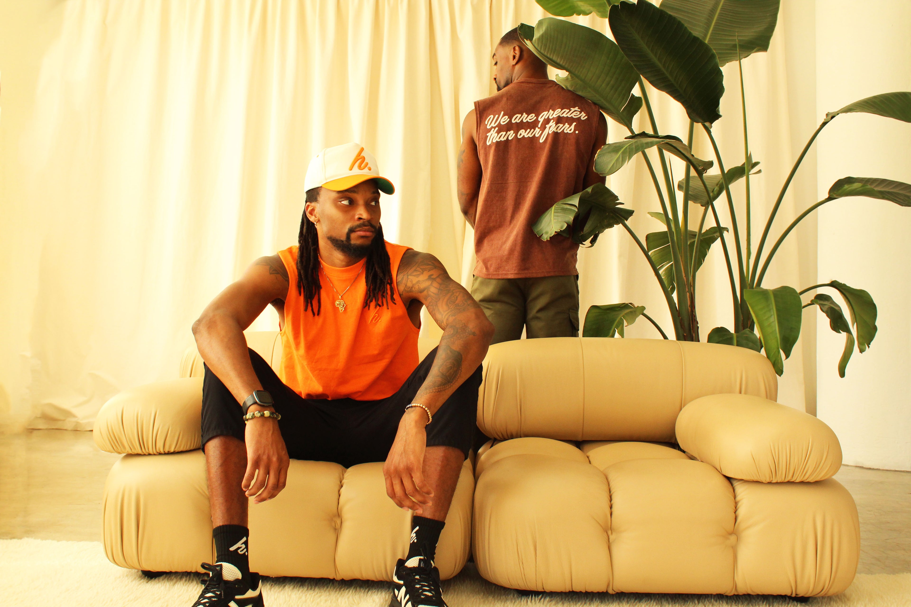 Merchandise from Hope Design clothing line