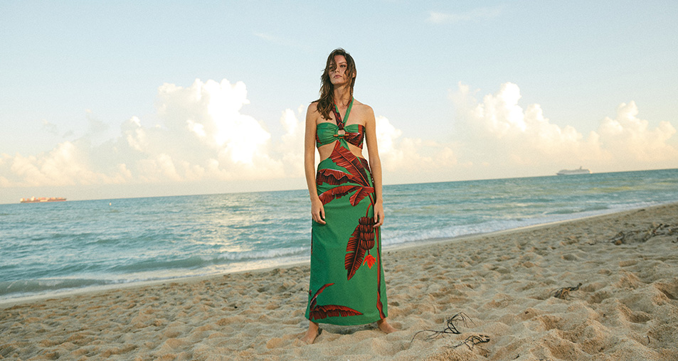 Merchandise from Johanna Ortiz clothing line