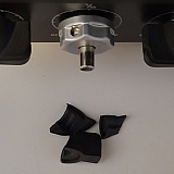 Broke off knob with broken pieces missing #2.