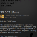 Tradable, sellable etc... NOT ON LISTIA!