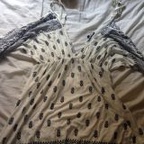 Petite Luna Open Shoulder Printed Skater Dress