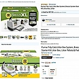 The top is what I bought (XL), the bottom is what I got (meh).