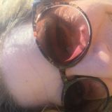 Delaware frames with gradient amber tint. Sorry it is sideways!

(Check my review for a coupon code for 15% off your order)