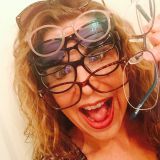 Docs are the beige round ones on forehead. Delawares are on top of my head.