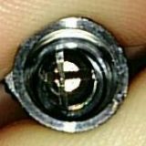 Broken slotting on probe, it should have been centered (like it is on the other one). This results in loose fitting and too much resistance.

Support is unable to acknowledge the defect.