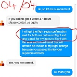 Asked on the 4th of April and got it after asking again on the 14th of May
