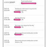 “Exception” because the driver could not find my address supposedly