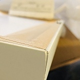 Replacement with corner frame damage.