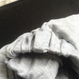 More thread. Is this a joke? The fabric by the way is see through. Not happy!