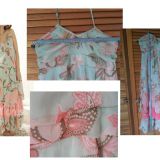 Sizing totally wrong, Stitching showing, No zip, fabric different to shown. Looks like a 10 year old made it!