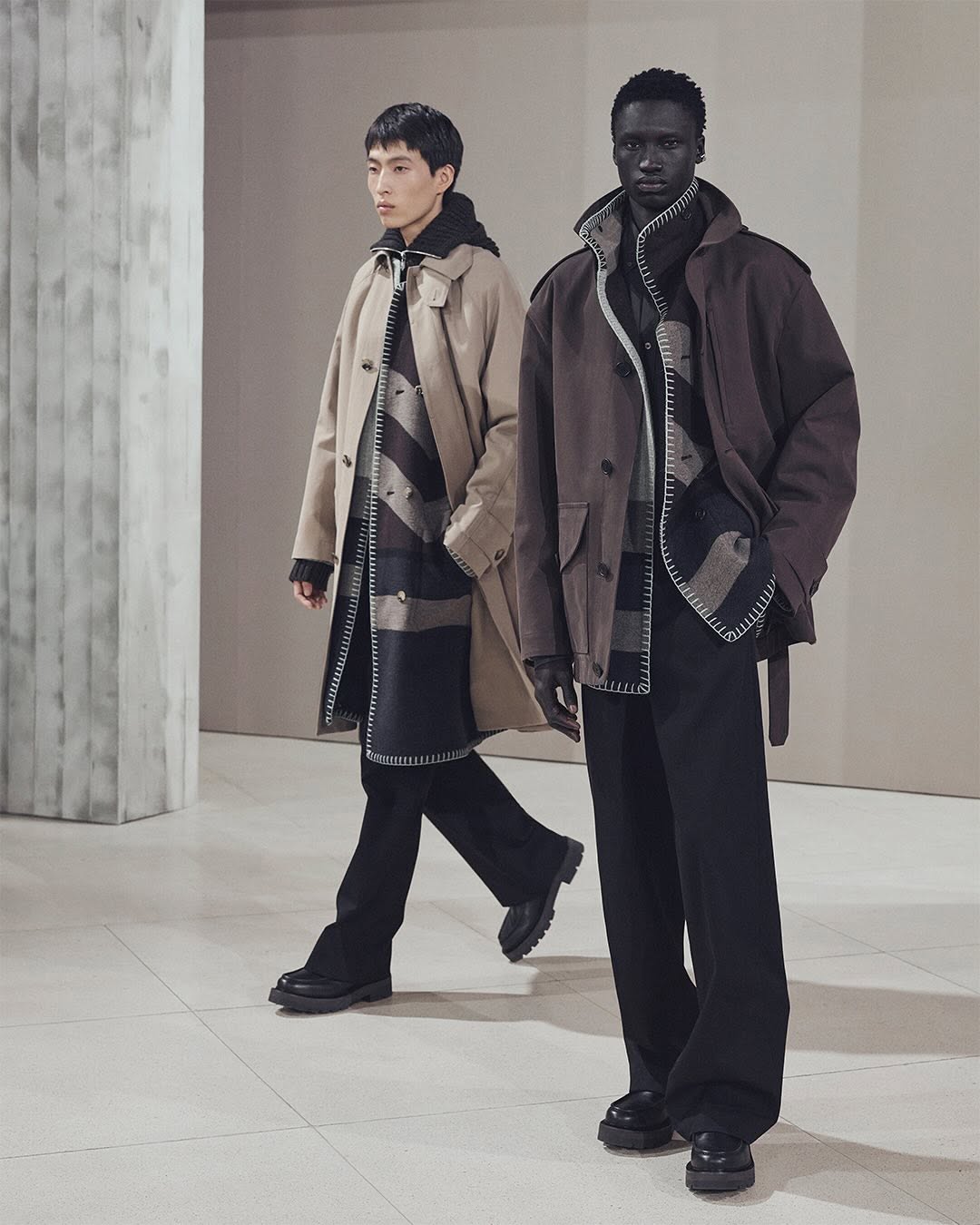 Merchandise from Hermes clothing line