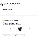 Date has been pending for nearly a week.