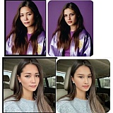 Photolab usage...I believe...you can take your face and put it on another head/body...