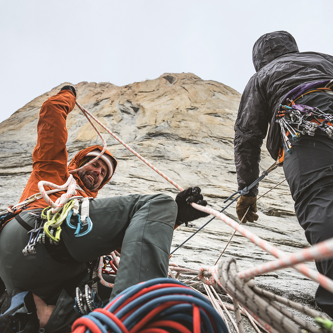 Merchandise from Patagonia clothing line