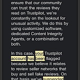 Either a bunch of robots or people who clearly are terrible at their job. Disgusting website, content integrity team and overall a scrappy service.
