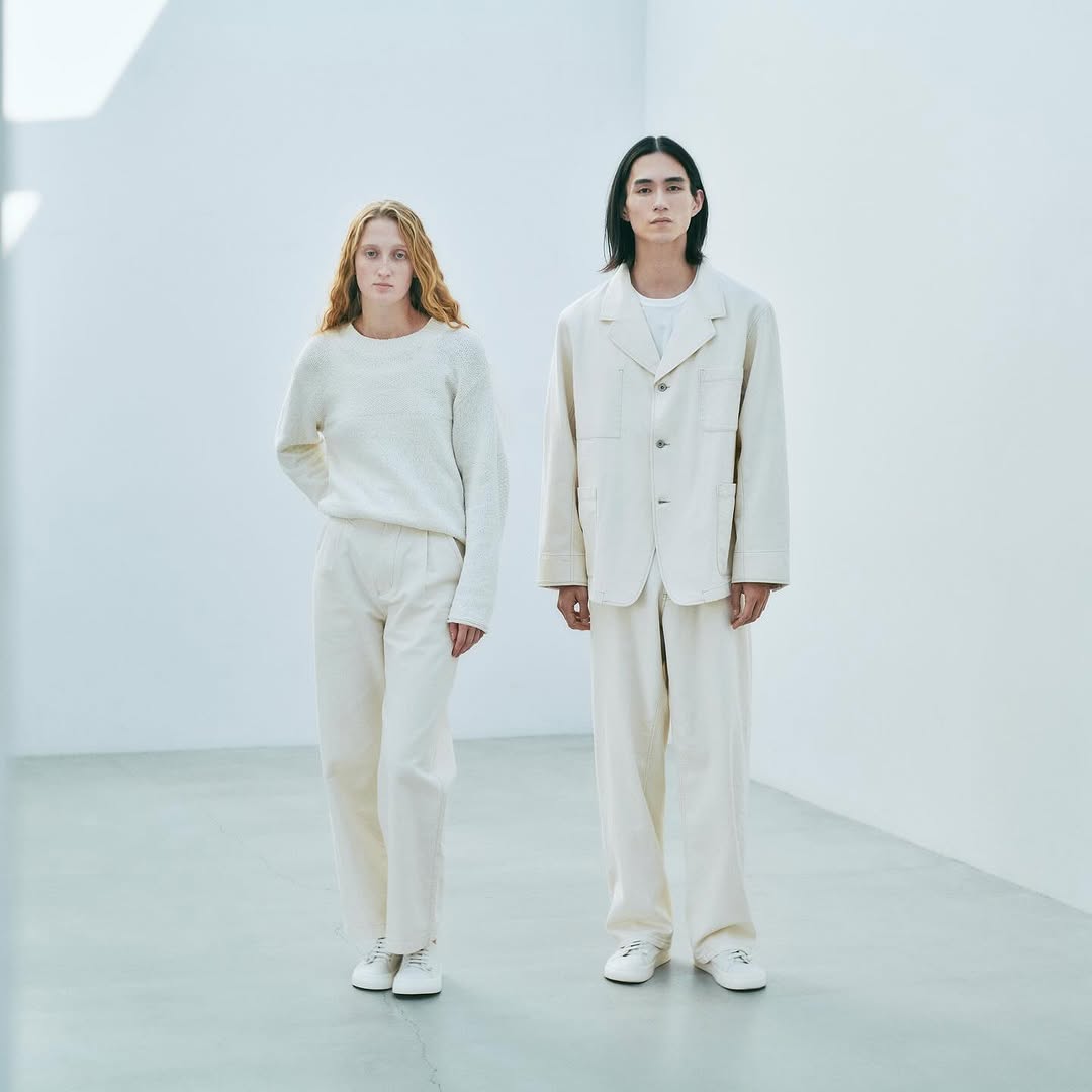 Merchandise from Muji clothing line