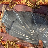 Oh, supposed to be a light denim yoga pant. Way too short, material is horrible. Again, sizing on their site is not accurate. They take no responsibility.