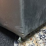 Gash on side of file storage