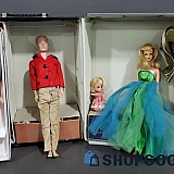They place reproductions in with true vintage to fool people. The repro barbie they have placed here in her repro box (conveniently with her face turned away) is worth around 20 bucks, but if it were real it would be worth 5-10 thousand. Sold ~ 500. Ouch