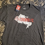 Nothing like the website picture. And the wording is crooked (the whole picture is) and the Toronto FC logo was placed on a wrinkle which means it will have a permanent crease which distorts the logo. Not happy!