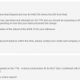 No live reps, only email responses to inquiries and sometimes they don't reply.