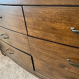 Dresser drawers won't close properly